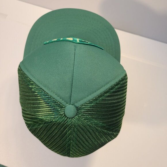 Vintage 90s Trucker Hat Church Sixtieth Anniversary Patch Mesh Adjustable Hat - Picture 6 of 7